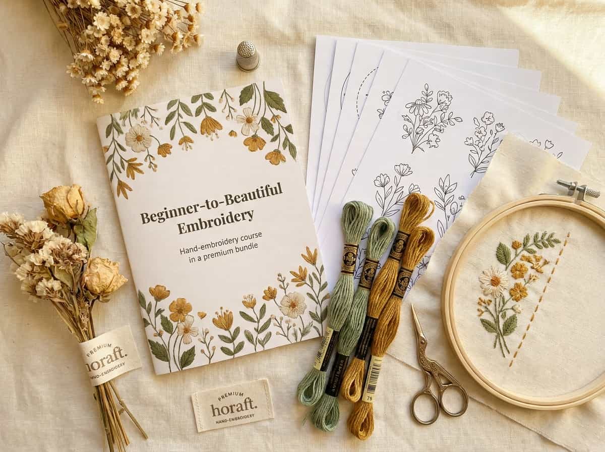 The Beginner-to-Beautiful Embroidery System — 500+ Ready-to-Trace Patterns